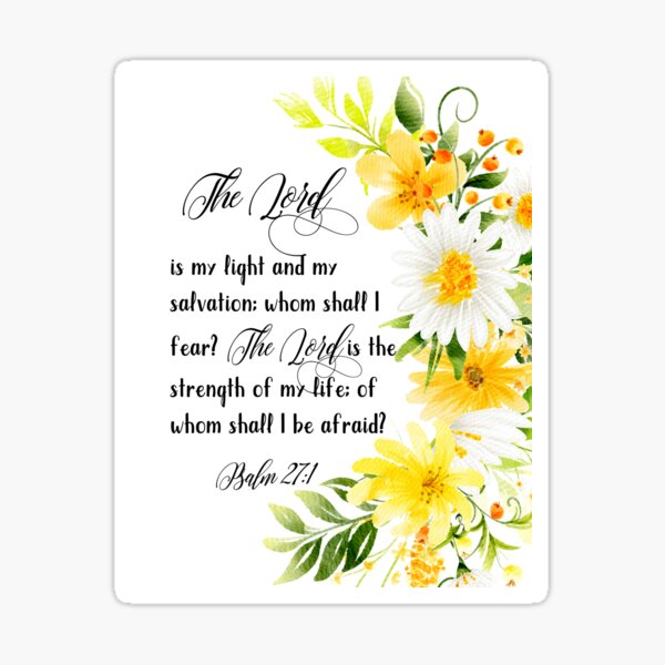 Be The Light - Floral - Bible Verse