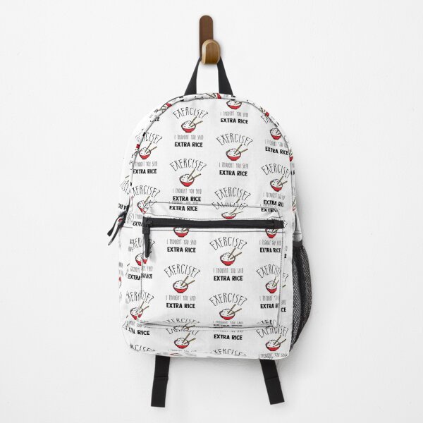 Item preview, Exercise? I Thought You Said Extra Rice - Asian Food & Gym Lover designed and sold by Raiko-art.