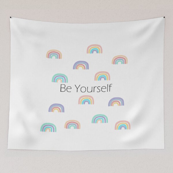 Item preview, Rainbow Be Yourself designed and sold by Mags' Art Corner.