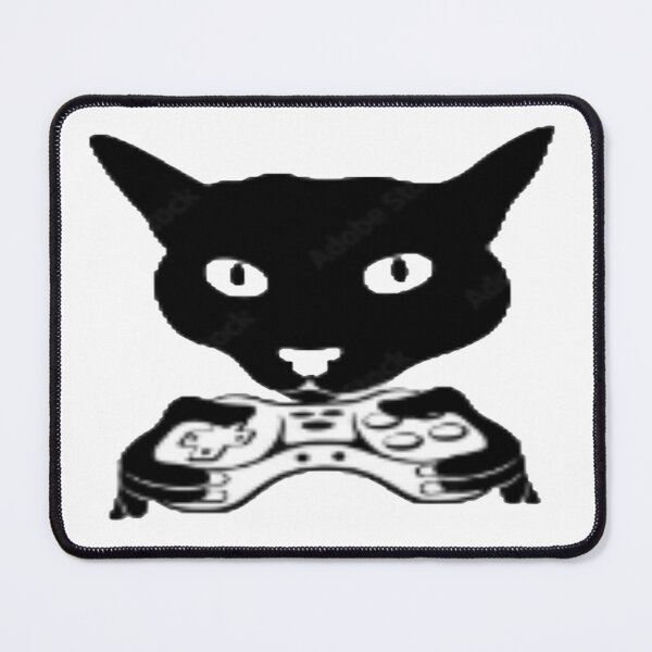 Item preview, The Black Cat Gamer  designed and sold by Vittorio-23.