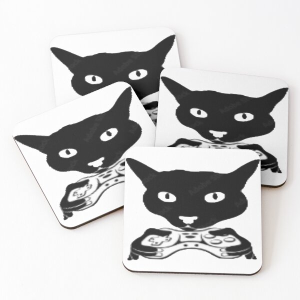 Item preview, The Black Cat Gamer  designed and sold by Vittorio-23.