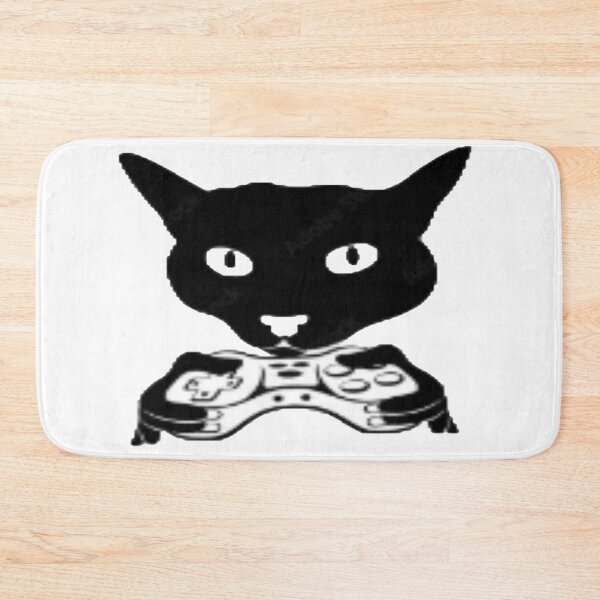 Item preview, The Black Cat Gamer  designed and sold by Vittorio-23.