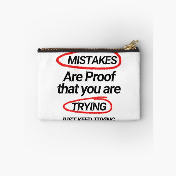 Item preview, mistakes are proof that you are trying designed and sold by dMagicCreator.