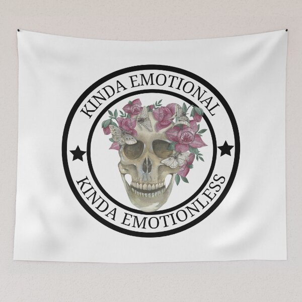 Item preview, Kinda Emotional, Kinda Emotionless, Motivational, Mental designed and sold by zakariadesigner.