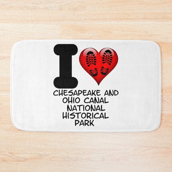 Item preview, I Love Hiking Billy Goat Trail At Chesapeake and Ohio Canal National Historical Park designed and sold by Sonatablue.