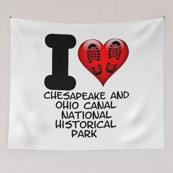 Item preview, I Love Hiking Billy Goat Trail At Chesapeake and Ohio Canal National Historical Park designed and sold by Sonatablue.