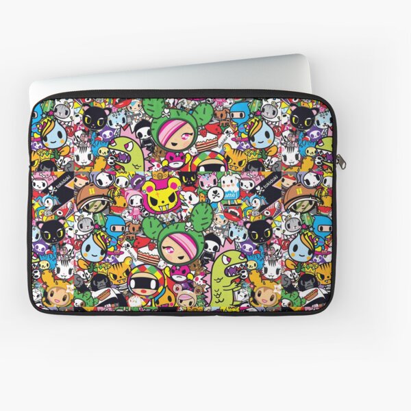 donutella and his friends unicorns mofia collaboration Laptop Sleeve