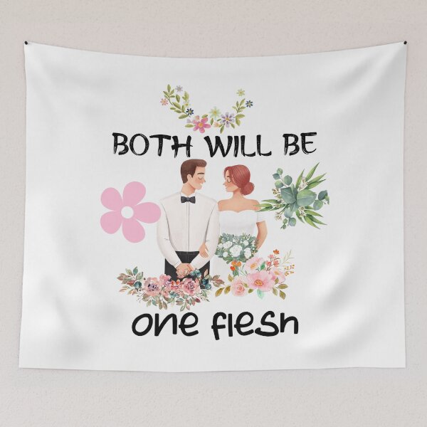 Item preview, The two will be one flesh designed and sold by SUPERSHOPBAMBA.