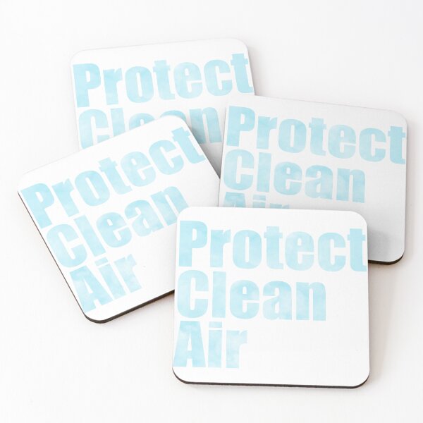 Item preview, Protect Clean Air designed and sold by BookwormSticker.