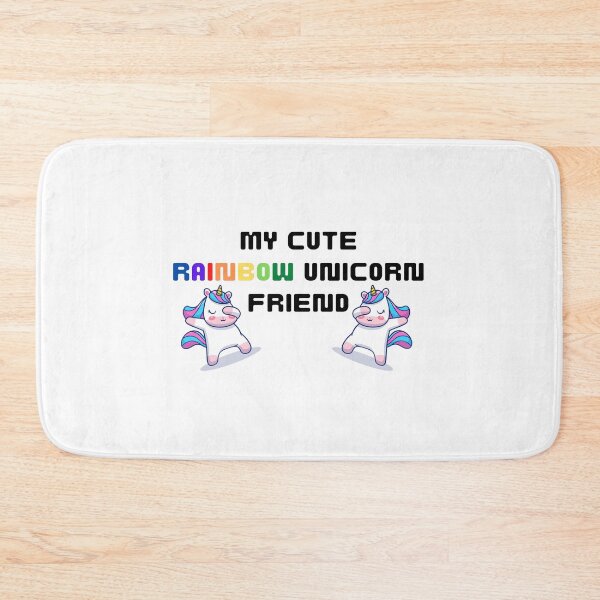Item preview, My cute rainbow unicorn friend Sticker designed and sold by Strale25kv.