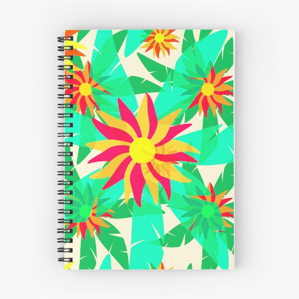 Item preview, Palms and Flowers Pattern designed and sold by JoanNinjaHen.