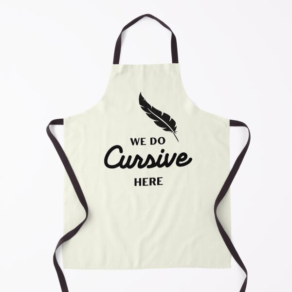 Item preview, We Do Cursive Here Back to School Handwriting designed and sold by IceCreamMuseum.