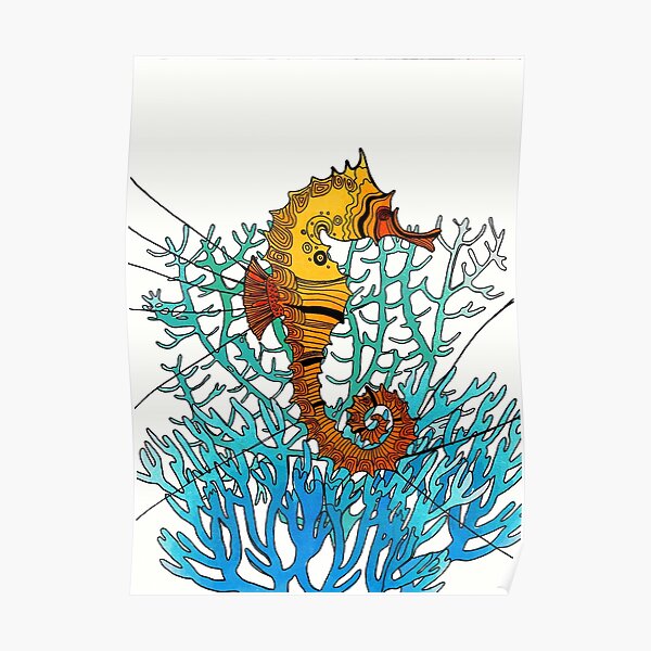 Seahorse Poster