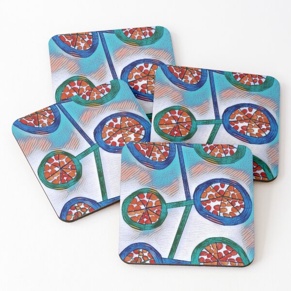 Item preview, Funky Pizza Art  designed and sold by mindmaster007.