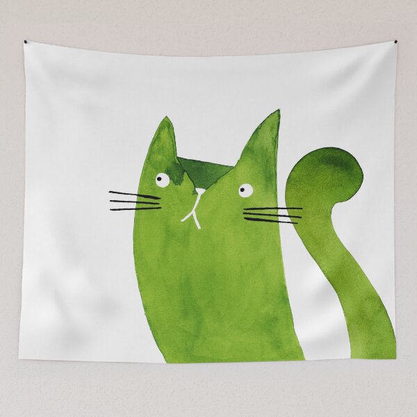 Item preview, Curious Cat designed and sold by KatyClemmans.