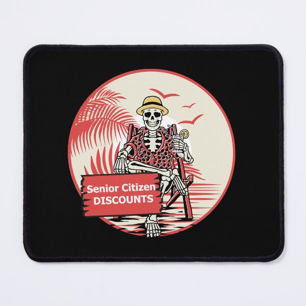 Item preview, Senior Citizen Discounts - Skeleton designed and sold by TreasureTime.