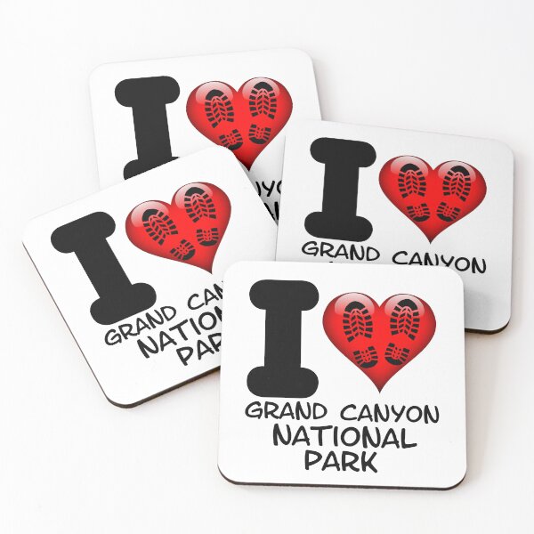 Item preview, I Love To Hike The South Rim Trail At The Grand Canyon National Park In Arizona designed and sold by Sonatablue.