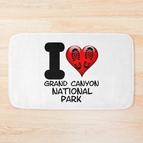 Item preview, I Love To Hike The South Rim Trail At The Grand Canyon National Park In Arizona designed and sold by Sonatablue.