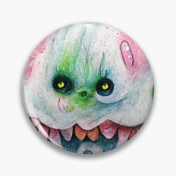 Item preview, Cute Funny Watercolor Monster by Pixelista designed and sold by pixelista.