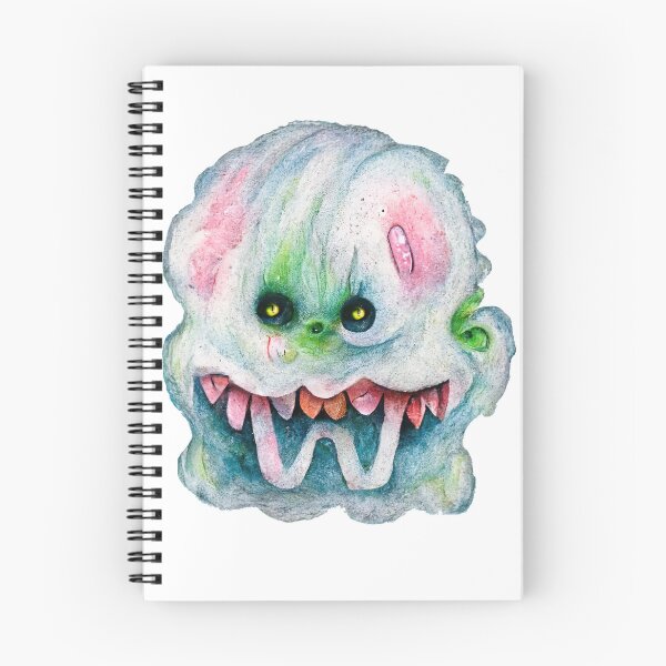 Item preview, Cute Funny Watercolor Monster by Pixelista designed and sold by pixelista.