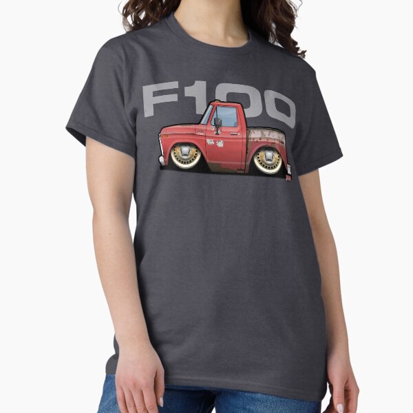 Item preview, 1977 Ford F100 Pickup (red with patina) designed and sold by 302Design.