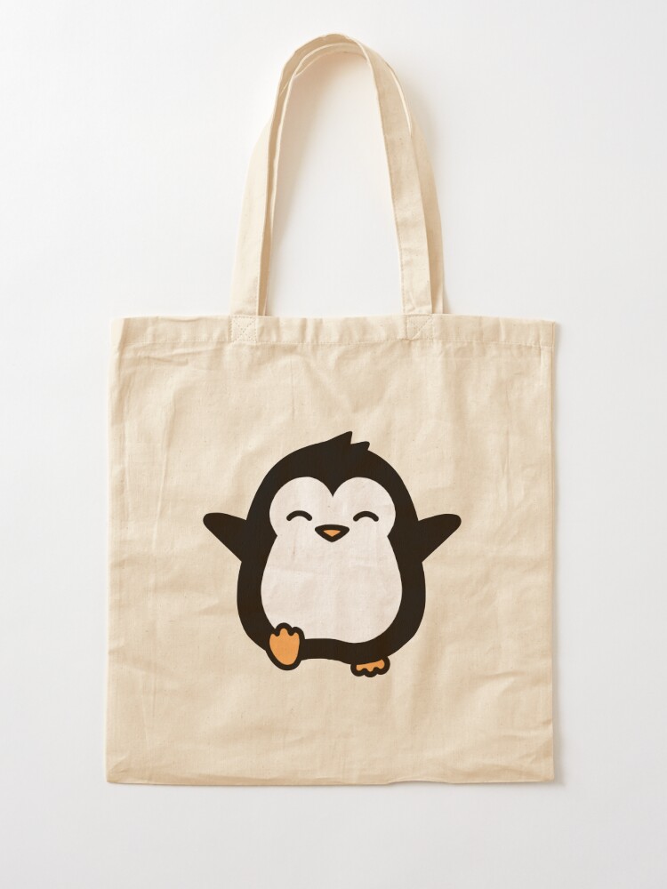 penguin tote bag