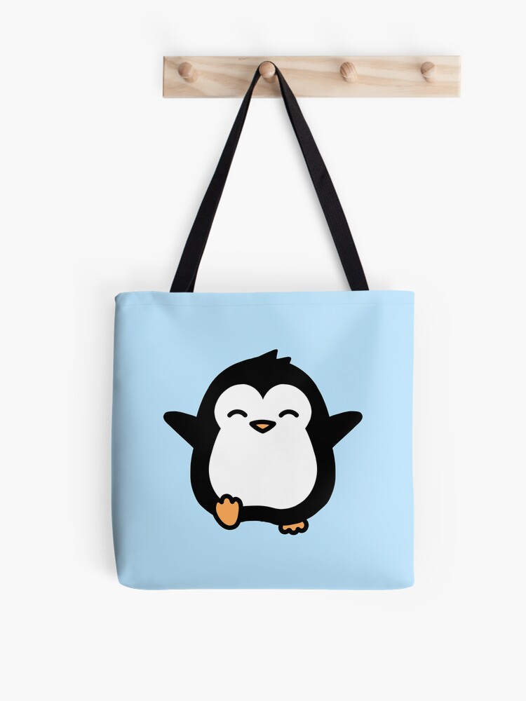 Cute Duffle Bag- Penguin Pattern Tote Bag For Teens