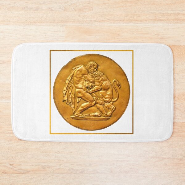 Item preview, Hercules Wrestling A Lion designed and sold by artistoutfitter.