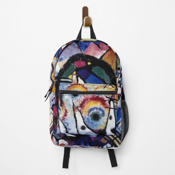 Item preview, Glass painting with the sun art by wasilly kandinsky classic poster designed and sold by Golido.