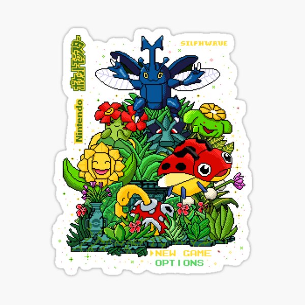 Jardins Johto Sticker