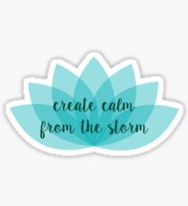 Create Calm Sticker