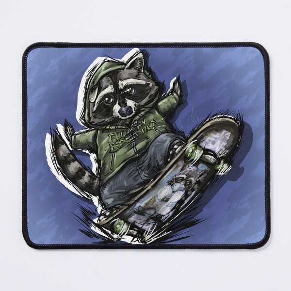 Item preview, Animal Skatepark - Raccoon designed and sold by OliverDemers.