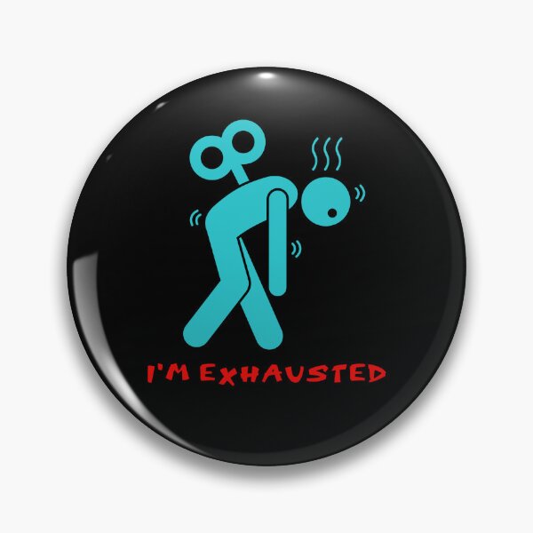 Item preview, I'm exhausted designed and sold by The Love Quill.