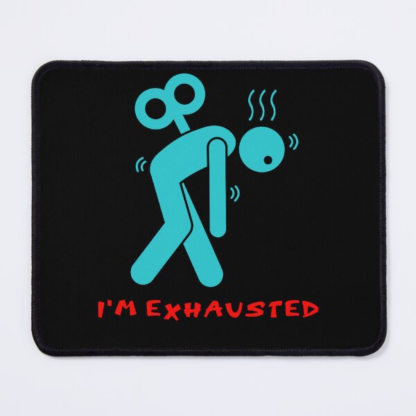 Item preview, I'm exhausted designed and sold by The Love Quill.