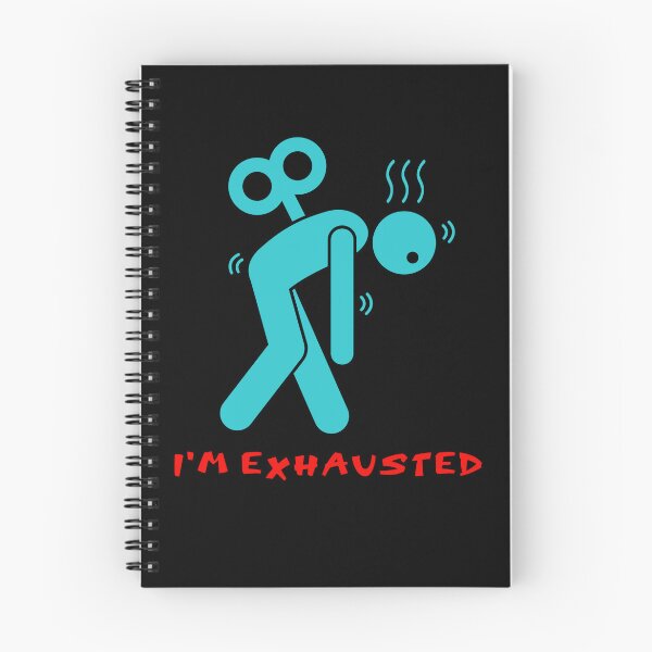 Item preview, I'm exhausted designed and sold by The Love Quill.