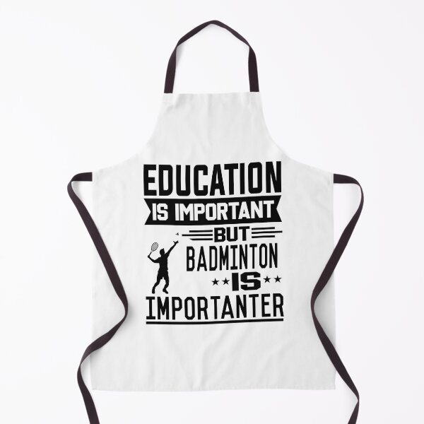 Item preview, Education is important but Badminton is Importanter designed and sold by printhappy4you.