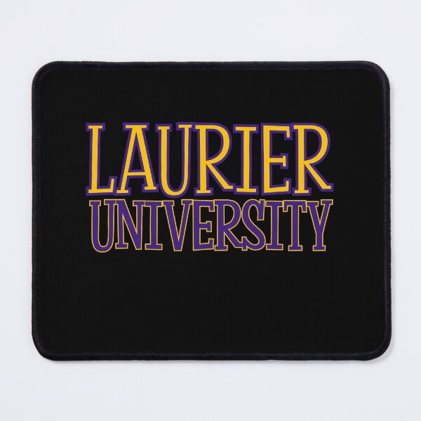 Item preview, Half Yellow Half Purple Laurier U designed and sold by jessicaleah15.