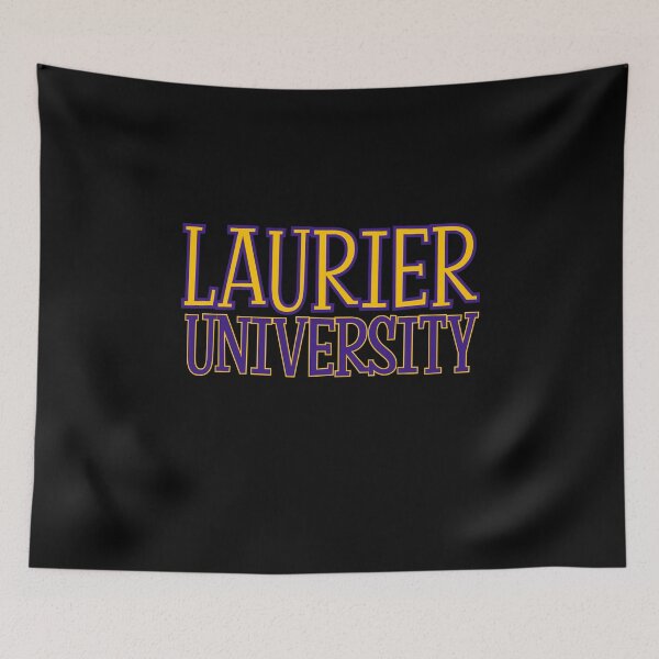Item preview, Half Yellow Half Purple Laurier U designed and sold by jessicaleah15.