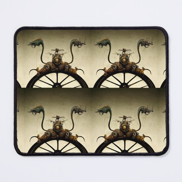Item preview, Steampunk Unicycle Creature designed and sold by aiartfuturist.