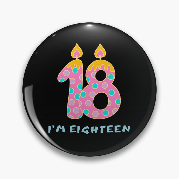 Item preview, I'm eighteen designed and sold by The Love Quill.