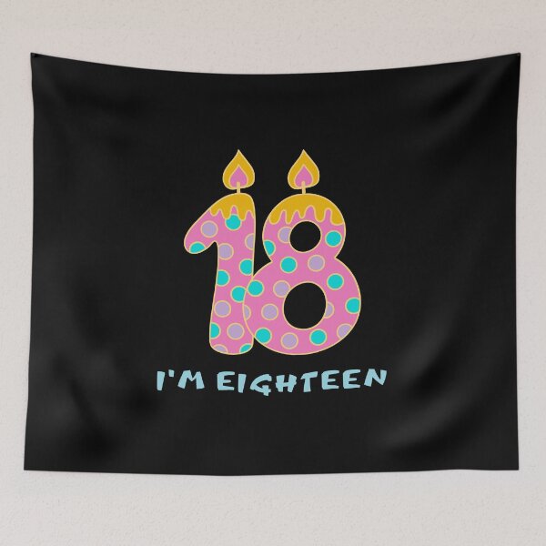 Item preview, I'm eighteen designed and sold by The Love Quill.