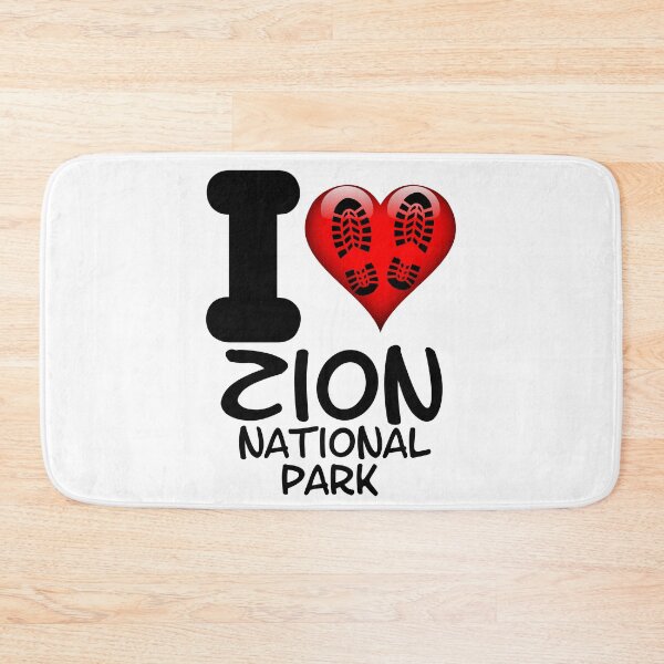 Item preview, I Love To Hike The Upper Emerald Pool Trail At The Zion National Park In Utha designed and sold by Sonatablue.