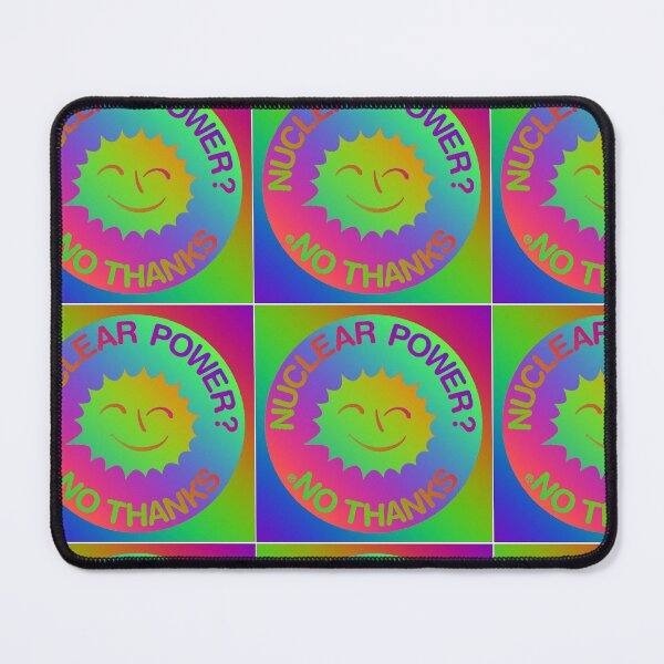 Item preview, Nuclear Power? No Thanks Rainbow offset design designed and sold by newtree.
