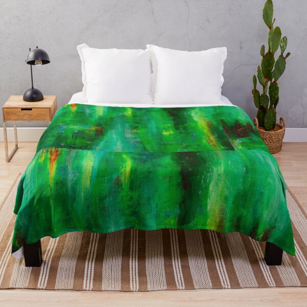Item preview, Green Abstract Painting  designed and sold by newburyboutique.