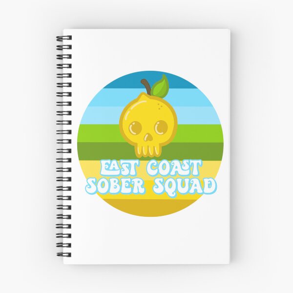 Item preview, East Coast Sober Squad retro vibes designed and sold by ECSoberSquad.