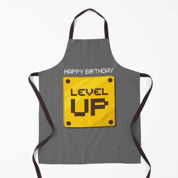 Item preview, Level Up Happy Birthday designed and sold by Technobesity.