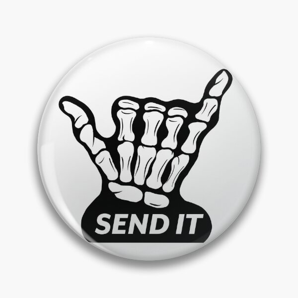 Item preview, Send It Skeletal Hand designed and sold by YeagerBombs.