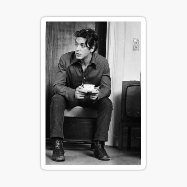 Artikel-Vorschau von Al Pacino trinkt Kaffee, designt und verkauft von Leafyblues.