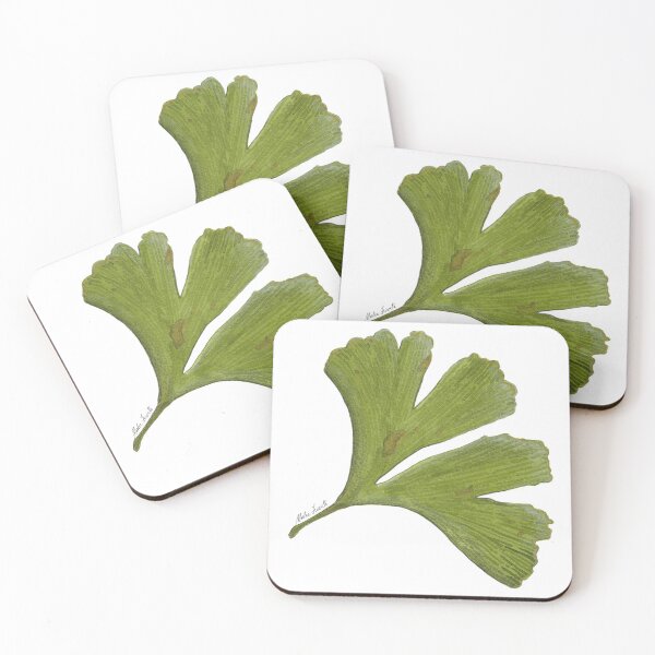 Item preview,  Illustration Ginkgo Biloba Leaf in Watercolor designed and sold by Malu-Iriarte.