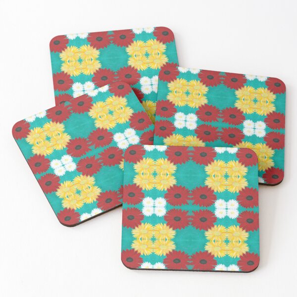 Item preview, Gerbera Flower Pattern designed and sold by Janine-Brewster.